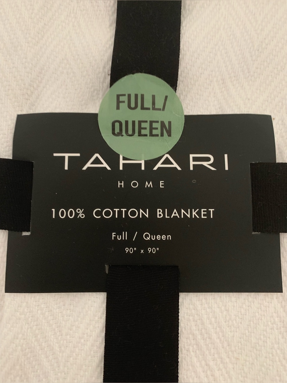 Tahari 100% Cotton Blanket New